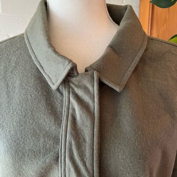 Sanctuary Breezy French Terry Jacket - Army green- XL fall spring - Picture 5 of 8